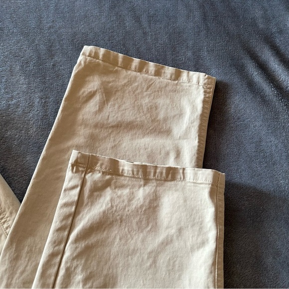 Sundance Cream Khaki Embroidered Straight Leg Pants Boho Women's Size 2 - Picture 14 of 15